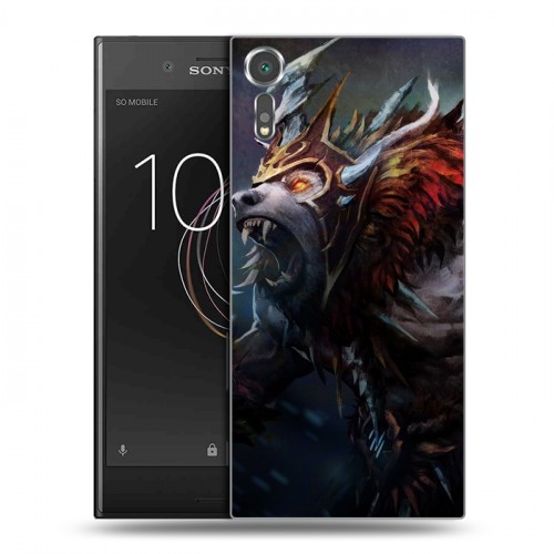 Дизайнерский пластиковый чехол для Sony Xperia XZs Dota 2