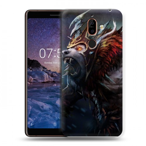 Дизайнерский пластиковый чехол для Nokia 7 Plus Dota 2