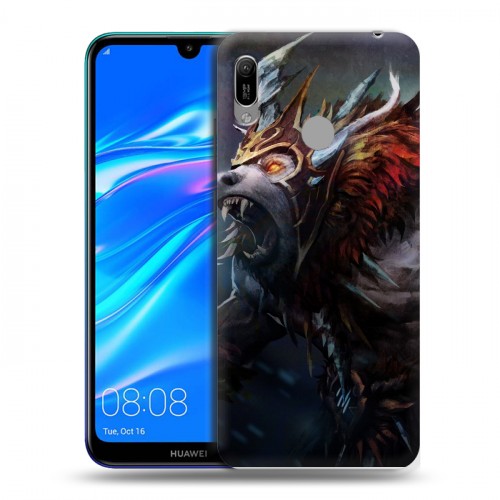 Дизайнерский пластиковый чехол для Huawei Y6 (2019) Dota 2