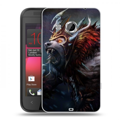 Дизайнерский пластиковый чехол для HTC Desire 200 Dota 2