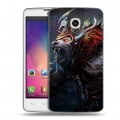 Дизайнерский пластиковый чехол для LG L60 Dota 2