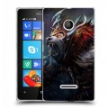 Дизайнерский пластиковый чехол для Microsoft Lumia 435 Dota 2