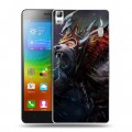 Дизайнерский пластиковый чехол для Lenovo A7000 Dota 2