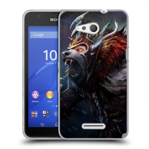 Дизайнерский пластиковый чехол для Sony Xperia E4g Dota 2