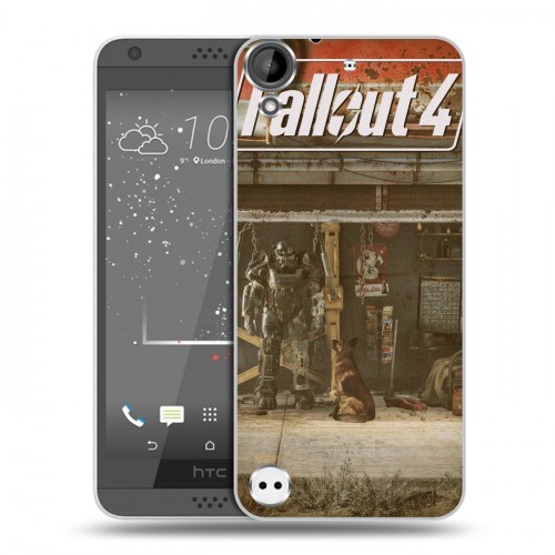 Дизайнерский пластиковый чехол для HTC Desire 530 Fallout