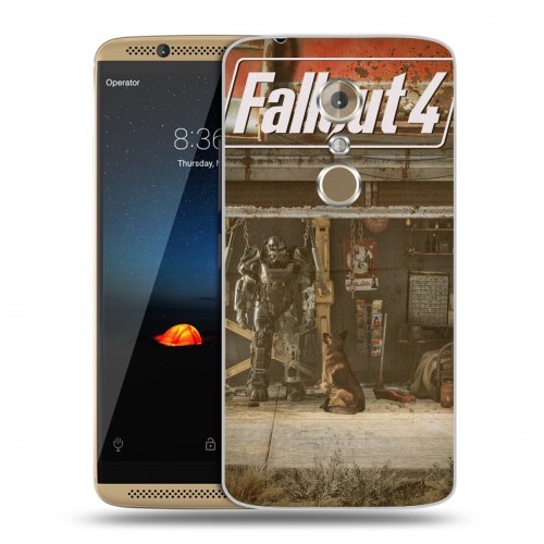 Дизайнерский пластиковый чехол для ZTE Axon 7 Fallout