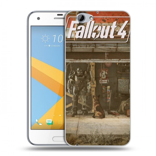 Дизайнерский пластиковый чехол для HTC One A9S Fallout