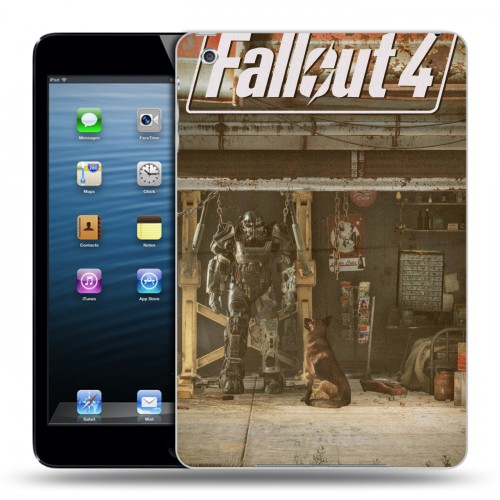 Дизайнерский пластиковый чехол для Ipad Mini Fallout