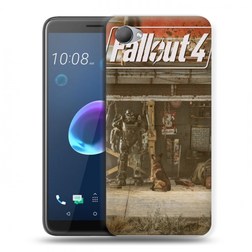 Дизайнерский пластиковый чехол для HTC Desire 12 Fallout