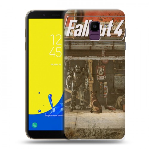 Дизайнерский пластиковый чехол для Samsung Galaxy J6 Fallout