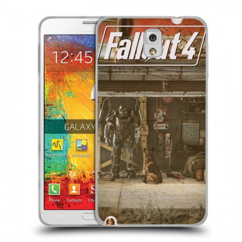 Дизайнерский пластиковый чехол для Samsung Galaxy Note 3 Fallout