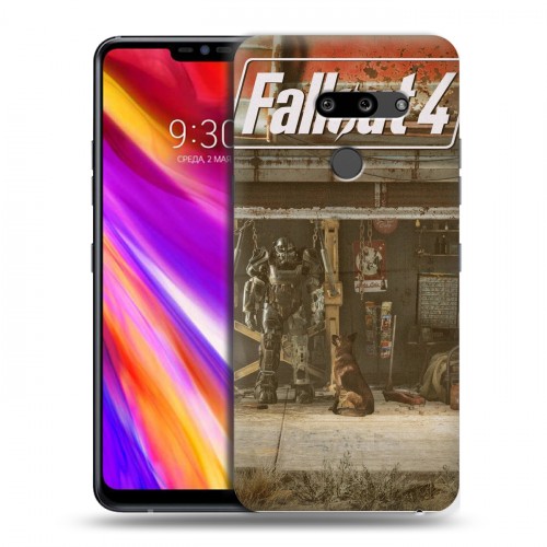 Дизайнерский пластиковый чехол для LG G8 ThinQ Fallout