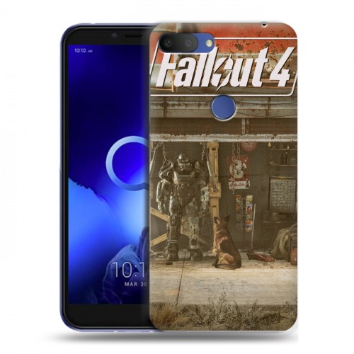 Дизайнерский пластиковый чехол для Alcatel 1S (2019) Fallout