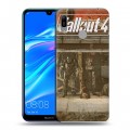 Дизайнерский пластиковый чехол для Huawei Y6 (2019) Fallout