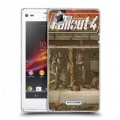 Дизайнерский пластиковый чехол для Sony Xperia L Fallout