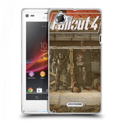 Дизайнерский пластиковый чехол для Sony Xperia L Fallout