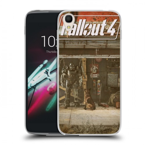 Дизайнерский пластиковый чехол для Alcatel One Touch Idol 3 (4.7) Fallout