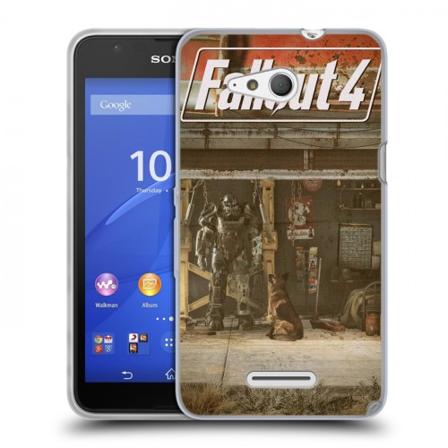 Дизайнерский пластиковый чехол для Sony Xperia E4g Fallout