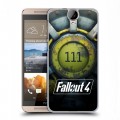 Дизайнерский пластиковый чехол для HTC One E9+ Fallout