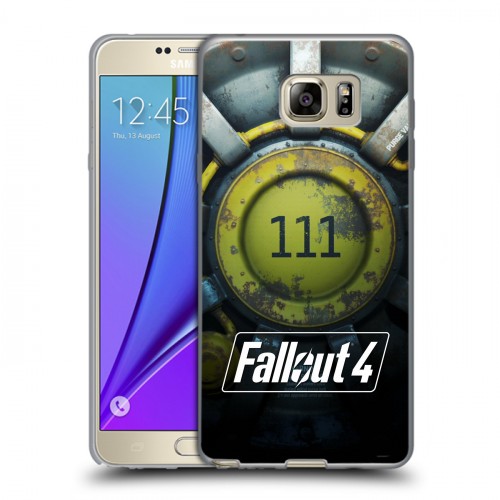 Дизайнерский пластиковый чехол для Samsung Galaxy Note 5 Fallout