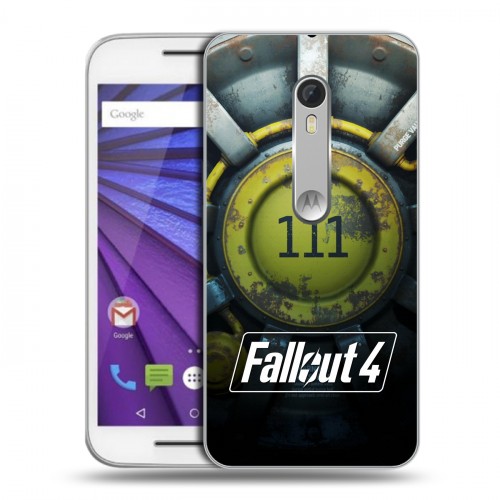 Дизайнерский пластиковый чехол для Lenovo Moto G Fallout