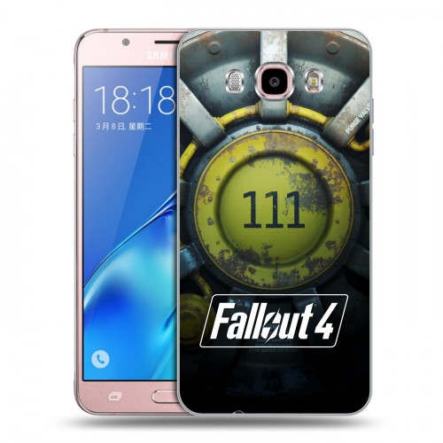 Дизайнерский силиконовый с усиленными углами чехол для Samsung Galaxy J5 (2016) Fallout