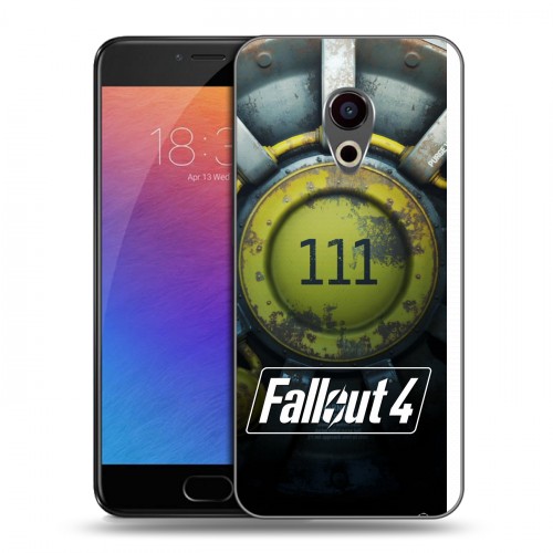 Дизайнерский пластиковый чехол для Meizu Pro 6 Fallout