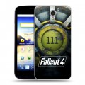 Дизайнерский пластиковый чехол для ZTE Blade A510 Fallout