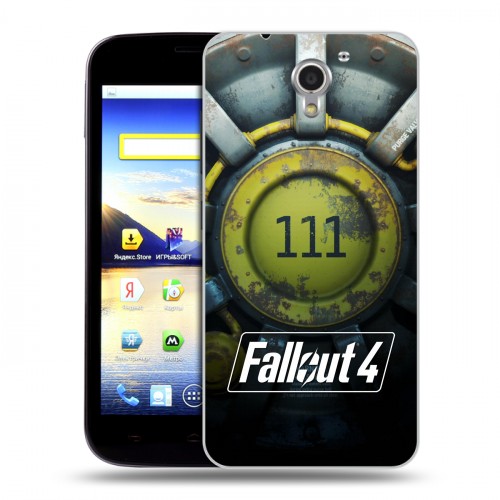 Дизайнерский пластиковый чехол для ZTE Blade A510 Fallout