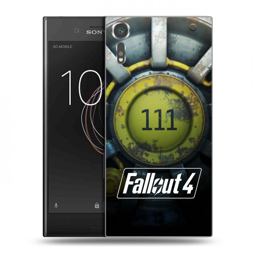 Дизайнерский пластиковый чехол для Sony Xperia XZs Fallout