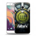 Дизайнерский пластиковый чехол для HTC One X10 Fallout