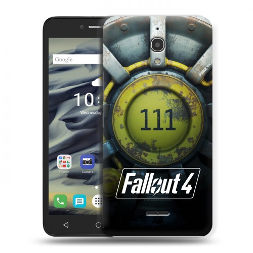 Дизайнерский силиконовый чехол для Alcatel Pixi 4 (6) 9001d Fallout