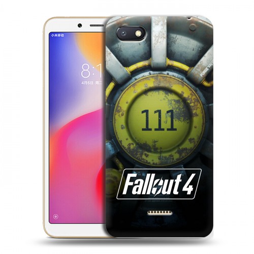 Дизайнерский пластиковый чехол для Xiaomi RedMi 6A Fallout