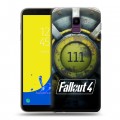 Дизайнерский пластиковый чехол для Samsung Galaxy J6 Fallout