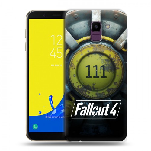 Дизайнерский пластиковый чехол для Samsung Galaxy J6 Fallout