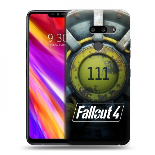 Дизайнерский пластиковый чехол для LG G8 ThinQ Fallout