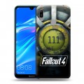 Дизайнерский пластиковый чехол для Huawei Y6 (2019) Fallout