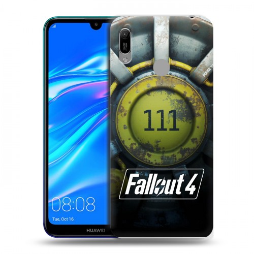 Дизайнерский пластиковый чехол для Huawei Y6 (2019) Fallout