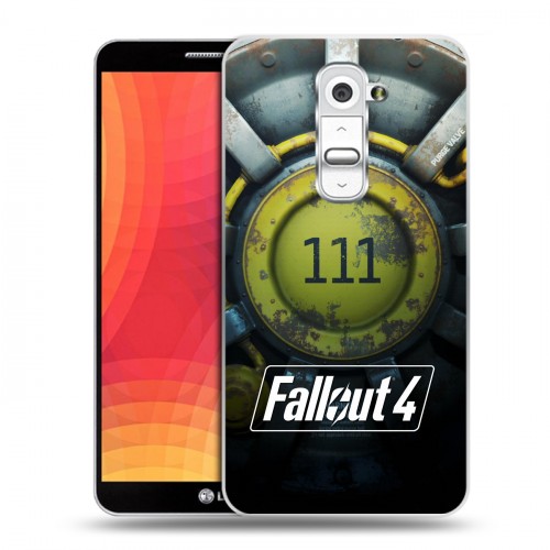 Дизайнерский пластиковый чехол для LG Optimus G2 Fallout