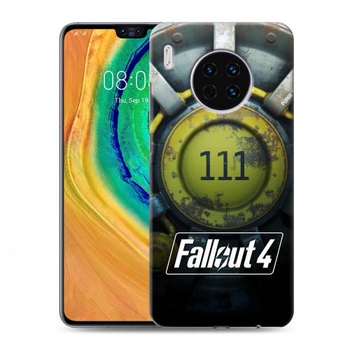 Дизайнерский пластиковый чехол для Huawei Mate 30 Fallout