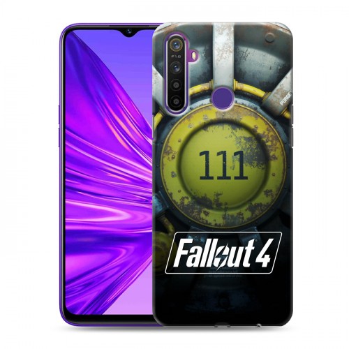 Дизайнерский силиконовый чехол для Realme 5 Fallout