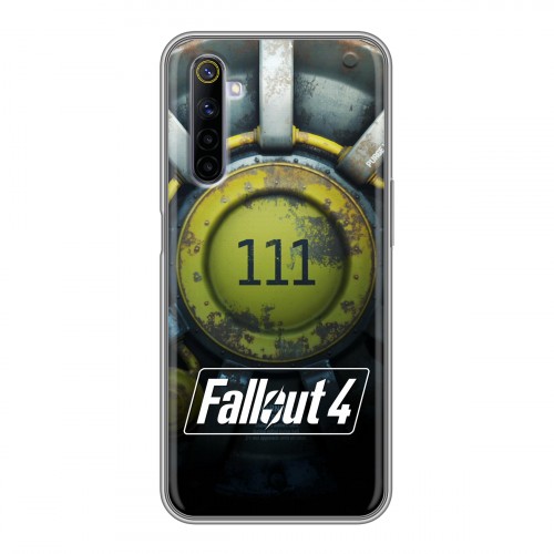 Дизайнерский силиконовый чехол для Realme 6 Fallout