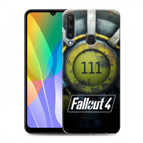 Дизайнерский пластиковый чехол для Huawei Y6p Fallout