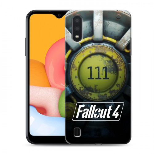 Дизайнерский силиконовый чехол для Samsung Galaxy M01 Fallout