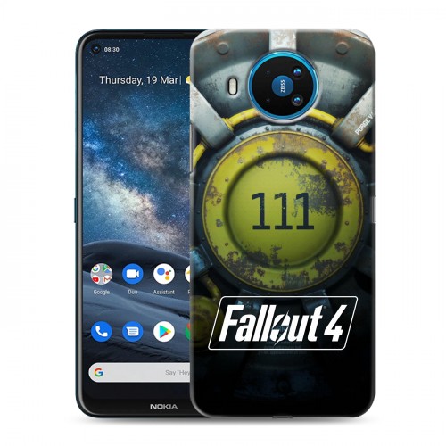 Дизайнерский силиконовый чехол для Nokia 8.3 Fallout