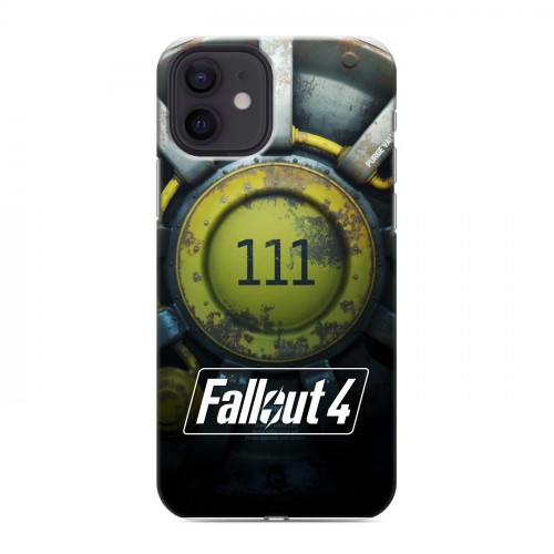 Дизайнерский силиконовый чехол для Iphone 12 Fallout