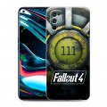 Дизайнерский силиконовый с усиленными углами чехол для Realme 7 Pro Fallout