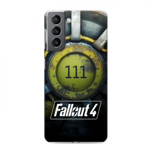 Дизайнерский пластиковый чехол для Samsung Galaxy S21 Fallout