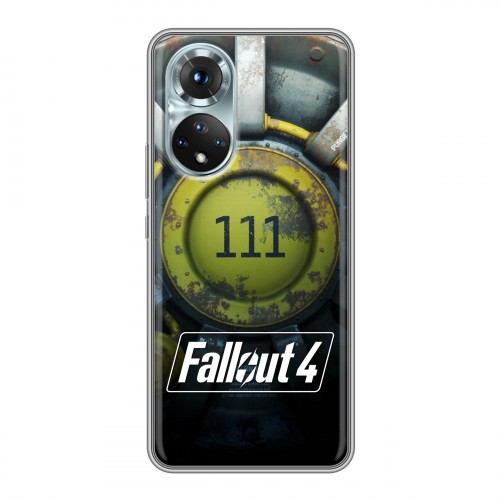 Дизайнерский пластиковый чехол для Huawei Honor 50 Fallout