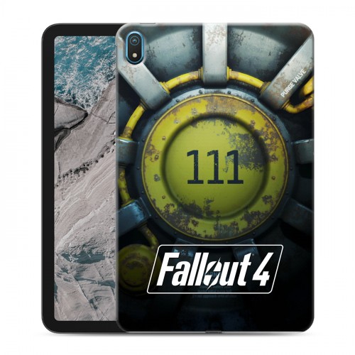 Дизайнерский силиконовый чехол для Nokia T20 Fallout